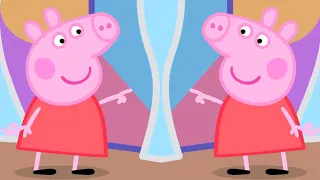 Peppa Pig Learns About Mirrors | Kids TV And Stories