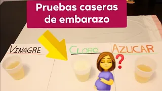 PRUEBAS CASERAS DE EMBARAZO👶/Si funcionan 🤰❓