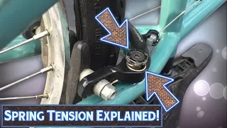 BMX Brake Spring Tension EXPLAINED