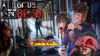 Zombie αποκάλυψη !! Τι κάνω ? (All of us are dead ) // Me as Jouliano 🧟‍♂️❤️