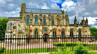 Roslin Chapel and Rosslyn Castle.  #davincicode #olivercromwell #roslinglen