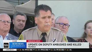 Sheriff Luna identifies vehicle of interest in ambush killing of LASD deputy