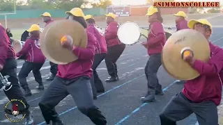 Simmons College Stick Control vs Stillman College | Percussion Battle