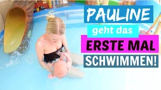 Familien Vlog | Wir gehen ins Schwimmbad | Baby 12 Wochen alt | Isabeau