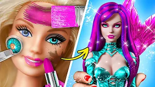 🤯 ¡Barbie deseaba ser una Sirenita! Trucos inteligentes de cambio de imagen y gadgets de TikTok