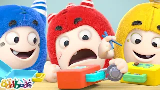 Baby Oddbods First Day at School 🍔 Lunchtime Food 🍔 Oddbods Full Episode | Funny Cartoons for Kids