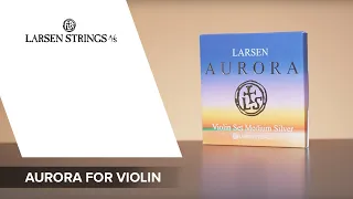 SOUND DEMO & FEATURES 🎻🎶 LARSEN Strings Aurora for Violin