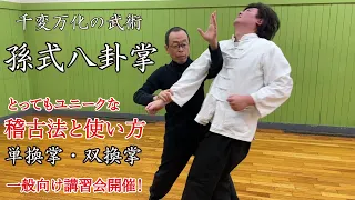 孫式八卦掌 単換掌・双換掌 後藤英二老師 孫禄堂の流派 孫家拳