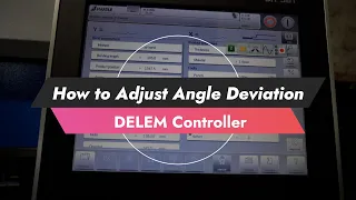 How to Adjust Angle Deviation of the DELEM Controller