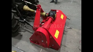 tractor flail mower three point type with hammer blade or Y blade optional,hydraulic side shift