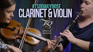 #TSODailyDose Clarinet & Violin, FUCHS Duo, Op. 14 No. 1