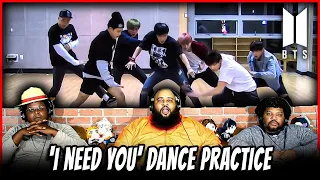 BTS (방탄소년단) 'I NEED U' Dance Practice Reaction!