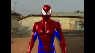 African Spiderman can shoot fireballs