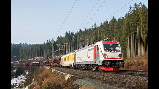 Bombardier Traxx MS3 "BR 188" testet Mega-Güterzug, SETG, EBS, LEG, ÖBB uvm. auf der Frankenwaldbahn