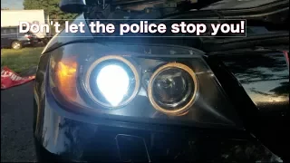 Replace your headlight bulbs BMW E90 E91 E92