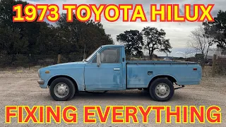 Fixing Everything Wrong With My ABANDONED 1973 Toyota Hilux