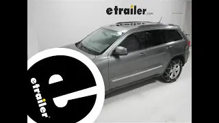 etrailer | Konig Self-Tensioning Snow Tire Chains Installation - 2012 Jeep Grand Cherokee