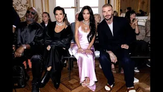 Victoria Beckham makes her Kardashians debut as she reacts to Kim and family.