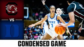 South Carolina vs. Duke Condensed Game | 2023-24 ACC Women’s Basketball