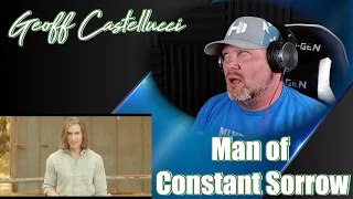 MAN OF CONSTANT SORROW (Low Bass Singer Cover by Geoff Castellucci) | REACTION