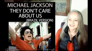 Voice Teacher Reaction to Michael Jackson | They Don't Care About Us - Brazil Version