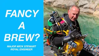 FANCY A BREW? (Series 2 Episode 14) - Talking to Mick Stewart - Military diving and with the injured