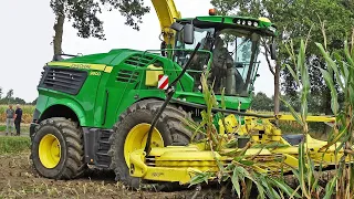 John Deere 9800i + Kemper 490 Plus | Mais Silage | Dekker Putten