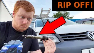 Replacing my VW Caddy Fuel Injector