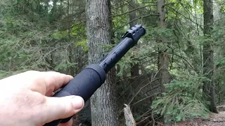 Bigfoot marking its trails