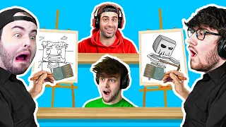 We PAINTED the WORST ART (Drawful)