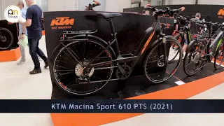 KTM Macina Sport 610 PTS (2021) [trekking pedelec] - Ambringa Ebike Videók