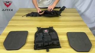 Aretx Nylon Wear-Resistant Waterproof Lightweight Tactical Vest