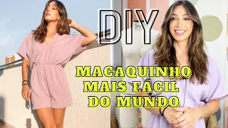 Macaquinho mais fácil do MUNDO - MODELAGEM INTUITIVA - A partir de um RETÂNGULO