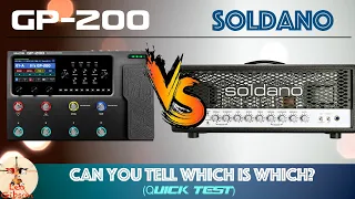 VALETON GP 200 vs SOLDANO SLO 100: which is which? | Quick blind test