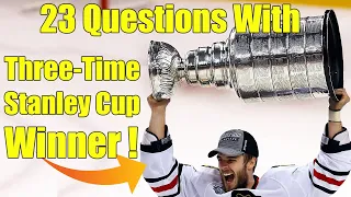 23 Questions with Three-Time Stanley Cup Winner Niklas Hjalmarsson in Stockholm Sweden