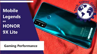 Mobile Legends on HONOR 9X Lite - Gaming Performance