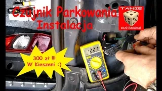 Czujnik Parkowania - Instalacja Krok po Kroku - Jak zaoszczędzić 300zł :) ( Dacia Duster )