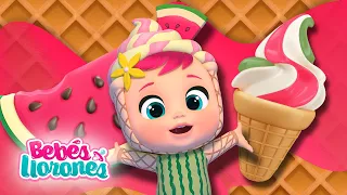 🍉🍦 HELADO de SANDÍA 🍦🍉 MULTISABORES 🍨 BEBÉS LLORONES 💧 LÁGRIMAS MÁGICAS 💕 DIBUJOS ANIMADOS