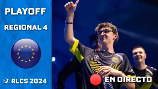 [DROPS] PLAYOFFS Regional 4 EU RLCS 2024 🏆Stream OFICIAL en español 🚀