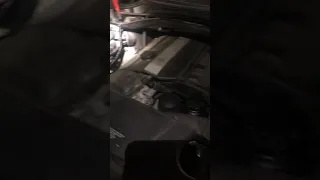 BMW X3 with coolant leak