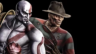 Mortal Kombat 9 - Kratos/Freddy Krueger Tag Ladder (EXPERT)