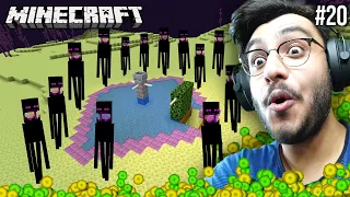 I MADE UNLIMITED XP ENDERMAN FARM IN MINECRAFT (#20) - RAWKNEE