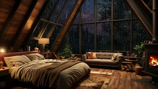 Soothing Rain Sounds in Cozy Atmosphere | Perfect for Relaxation & Studying | Rain on Window