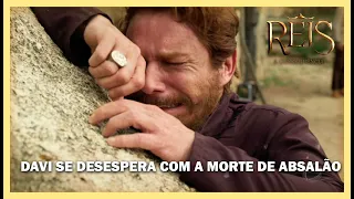 Davi se desespera com a morte de Absalão | NOVELA REIS