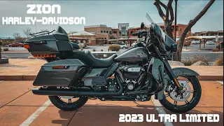 2023 Harley-Davidson FLHTK Ultra Limited 114 in Grey Haze Black Finish | Zion H-D Bike of the Week