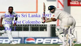 India vs Sri Lanka 1997 2nd Test Colombo Day 2