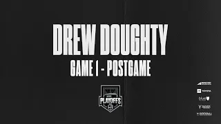 Defenseman Drew Doughty | R1G1 Postgame Media Availability