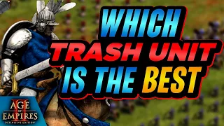 Which Trash Unit Is The Best | AoE2
