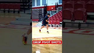 Add some DROP PIVOTS to your MID RANGE SHOOTING workouts!