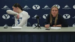 BYU Women’s Basketball | Monmouth | Press Conference |  December 21, 2022